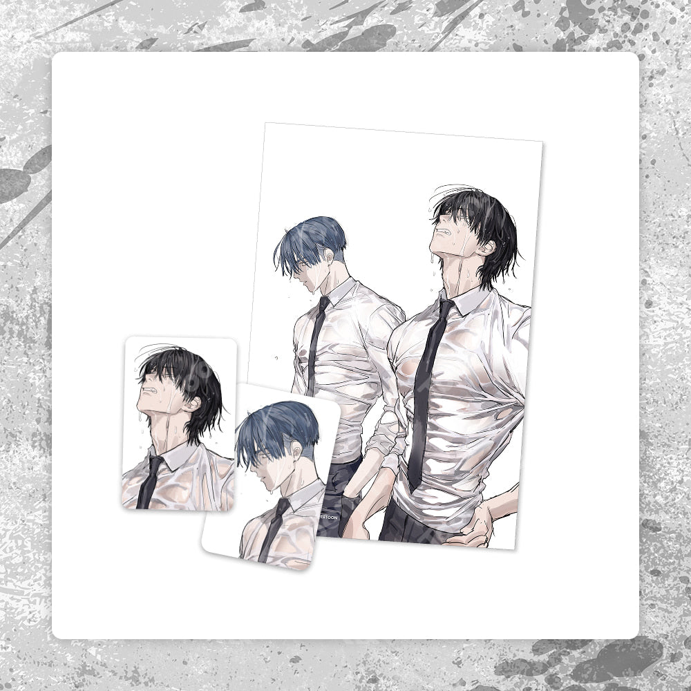 [pre-order][Toonique Cafe] Special Civil Servant : Water Sensitive Postcard SET
