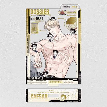 Roses and Champagne : Caesar Dress-up Acrylic Stand
