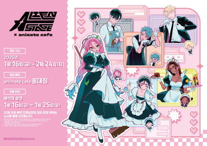 [Animate Cafe] Alien Stage : Gold Foiled Ticket Card(random)