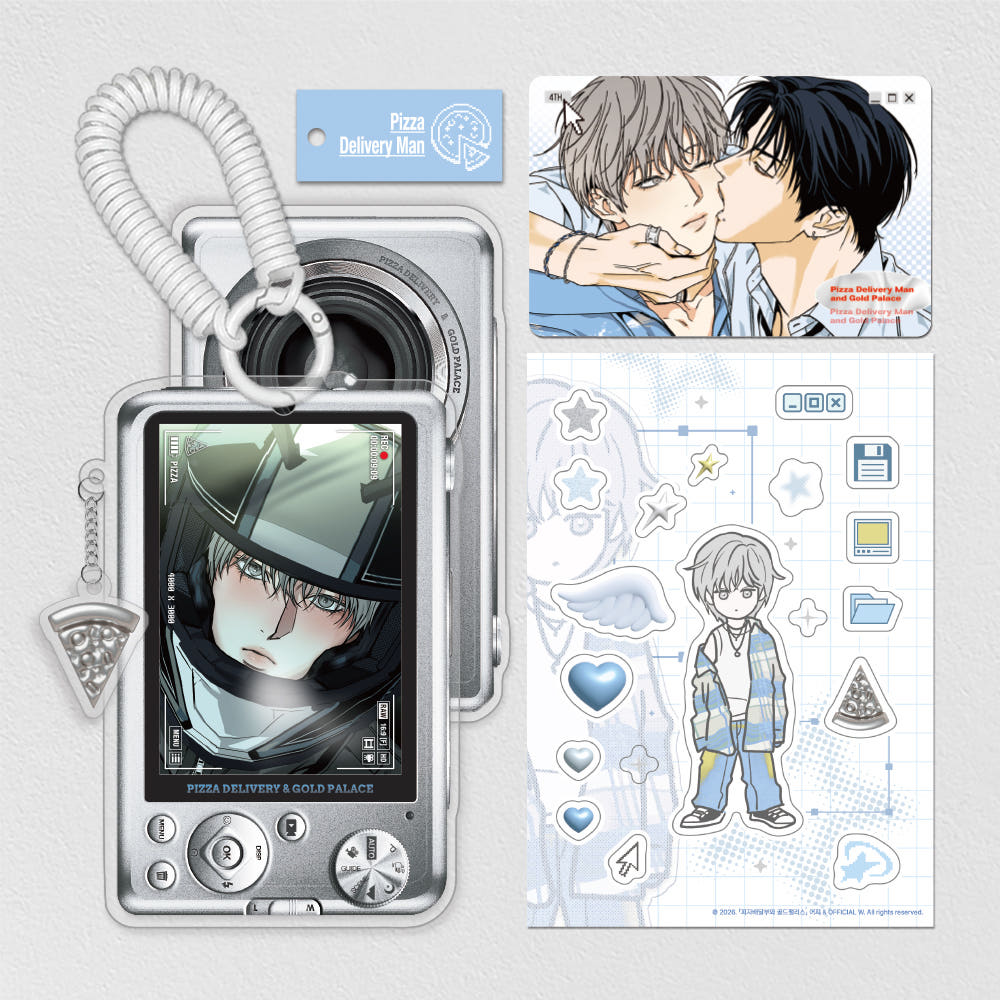The Pizza Delivery Man and the Gold Palace : WOOWON Photocard Holder Package
