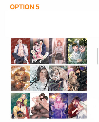 [Pre-order until Oct 10th] Lezhin AU : Wish granted postcard set