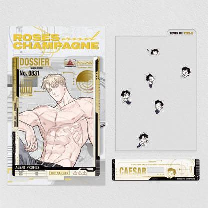 Roses and Champagne : Caesar Dress-up Acrylic Stand