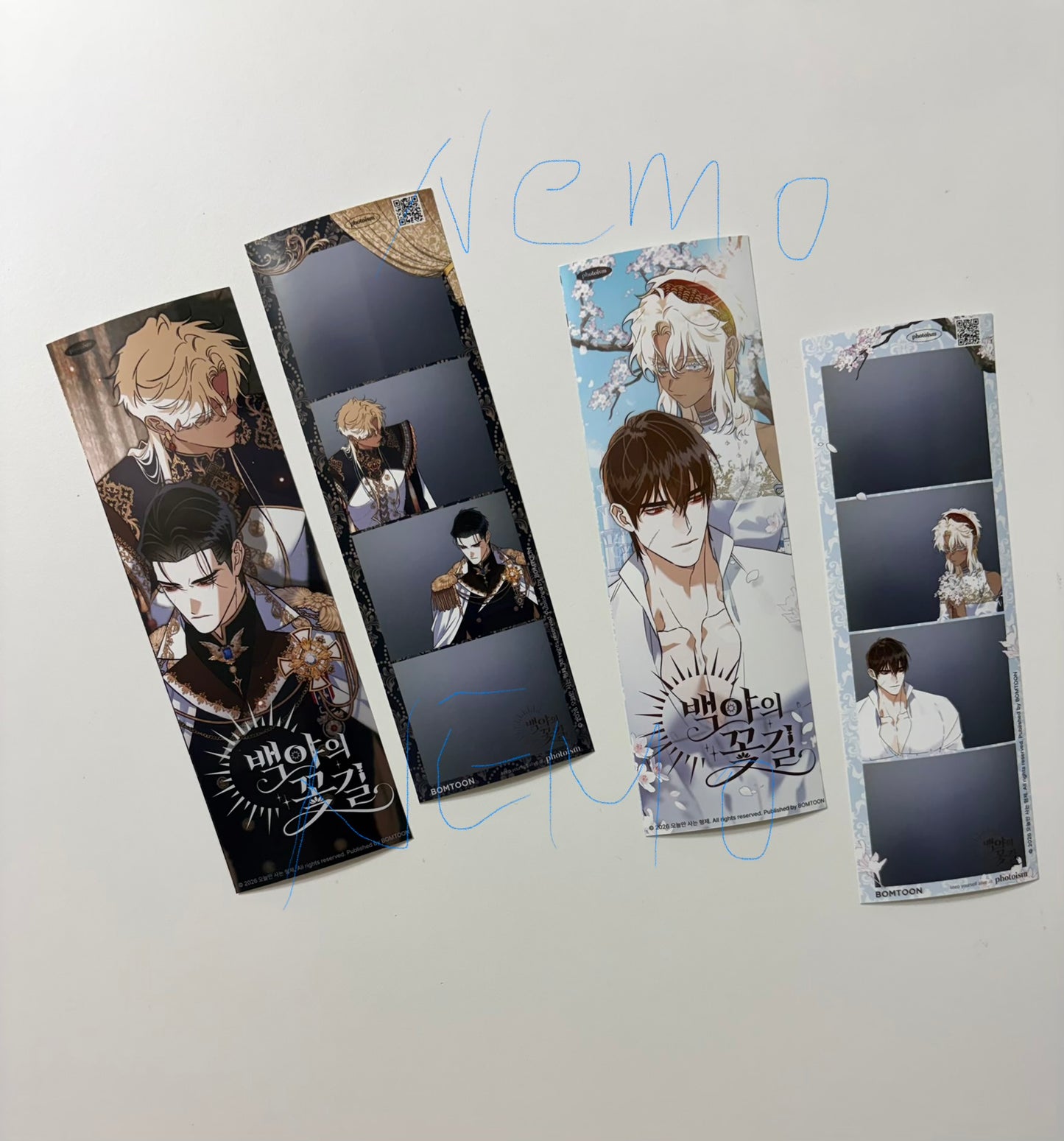 [NEMO MARKET][LEBOM CAFE] Blossoms of the White Night : 4 cut photo