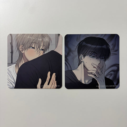 [NEMO MARKET] No Returns After Use : 2 Paper Coasters