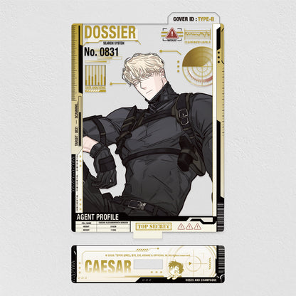 Roses and Champagne : Caesar Dress-up Acrylic Stand