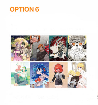 [Pre-order until Oct 10th] Lezhin AU : Wish granted postcard set