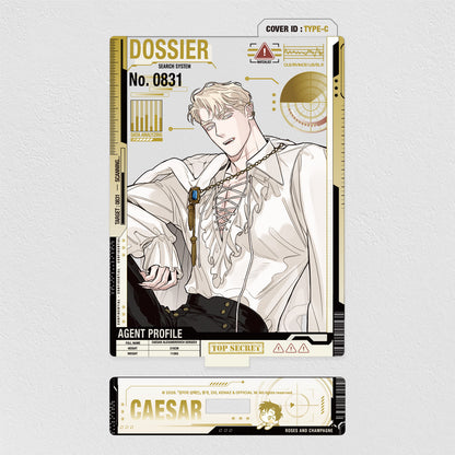 Roses and Champagne : Caesar Dress-up Acrylic Stand