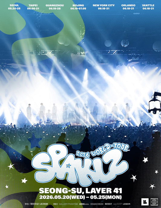 [POP-UP] 2026 World-Tour SPAKLZ : Light Stick Plush Keyring
