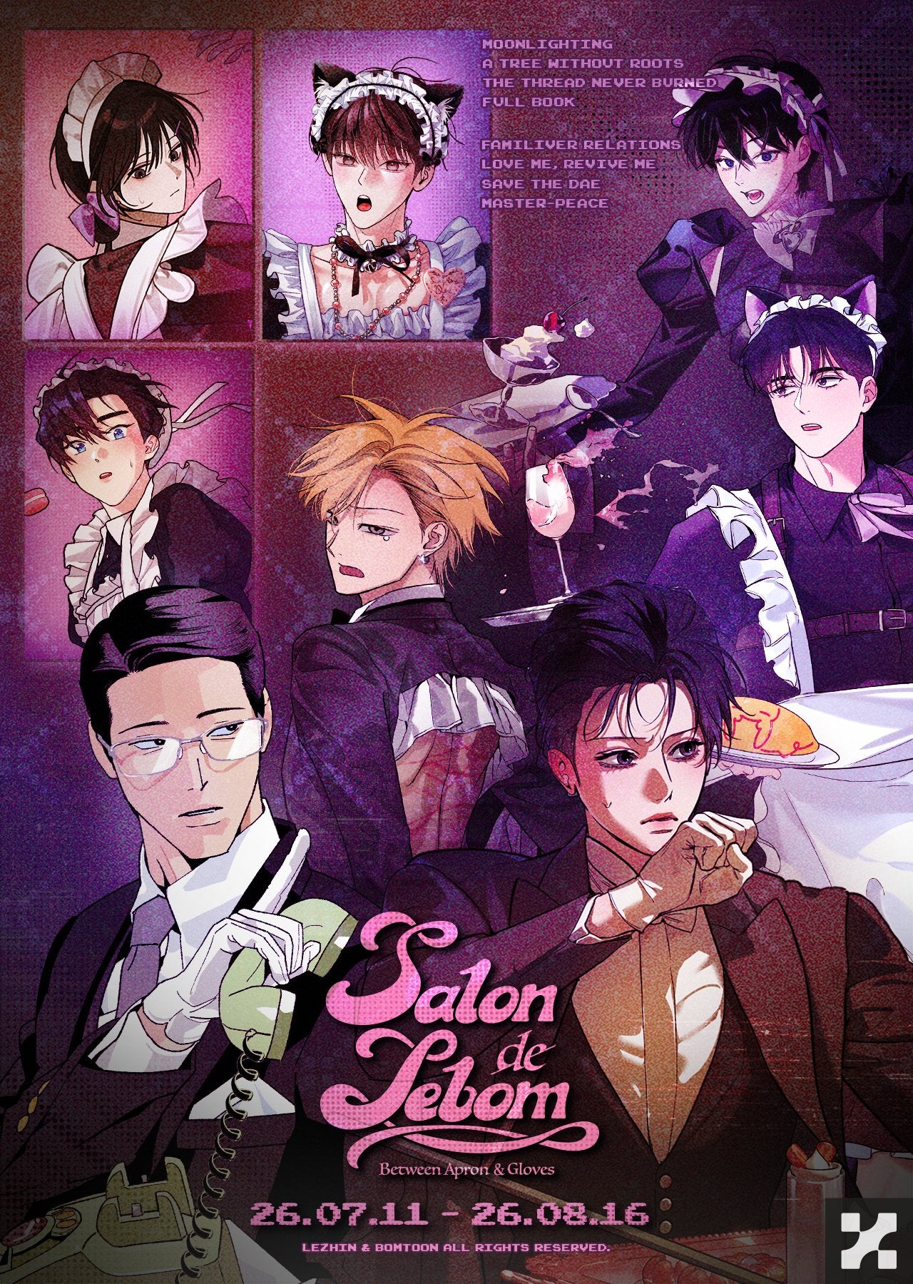 LEBOM CAFE] Salon de Lebom(Between Apron & Gloves) : Deco Photo