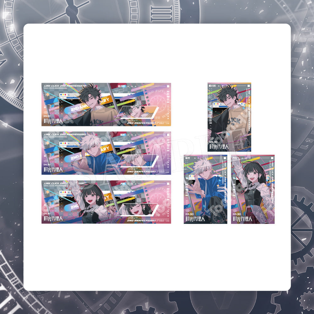 [Toonique Cafe] LINK CLICK : Shining Moment : Hologram Card Set