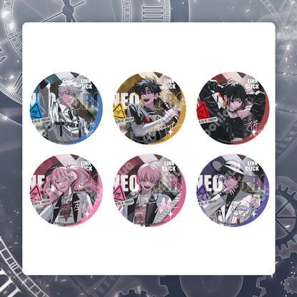 [Toonique Cafe] LINK CLICK : Neo Aurora/Can Badge Set
