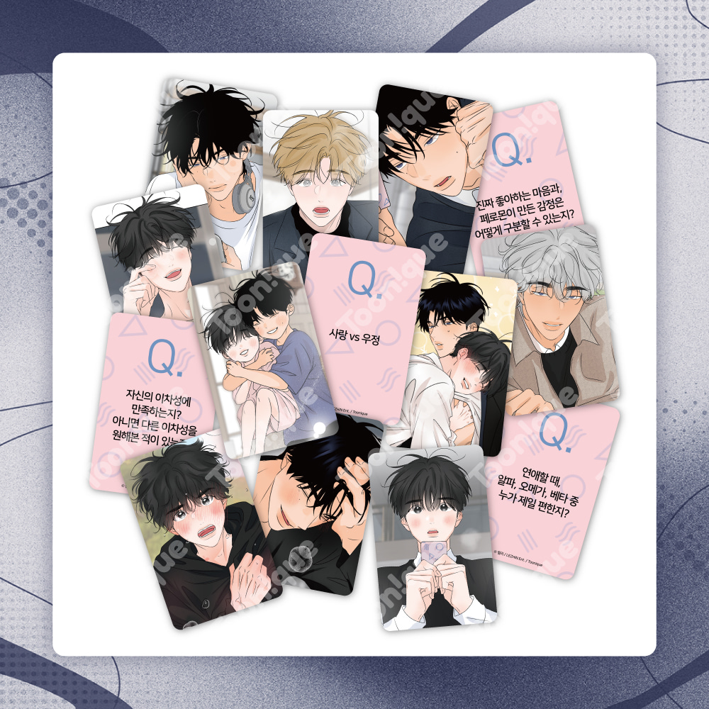 [pre-order][Toonique Cafe] Scent and Sensibility : Q&A Card Photo Card