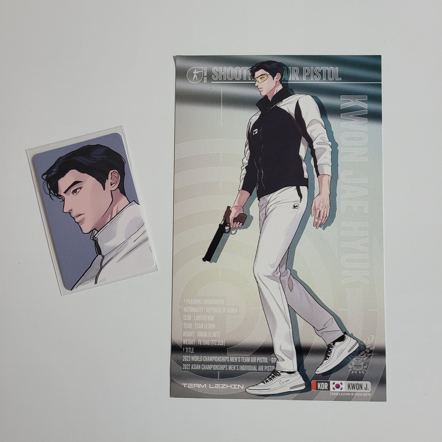 [NEMO MARKET] Limited Run : KWON JAE HYUK photo card and postcard