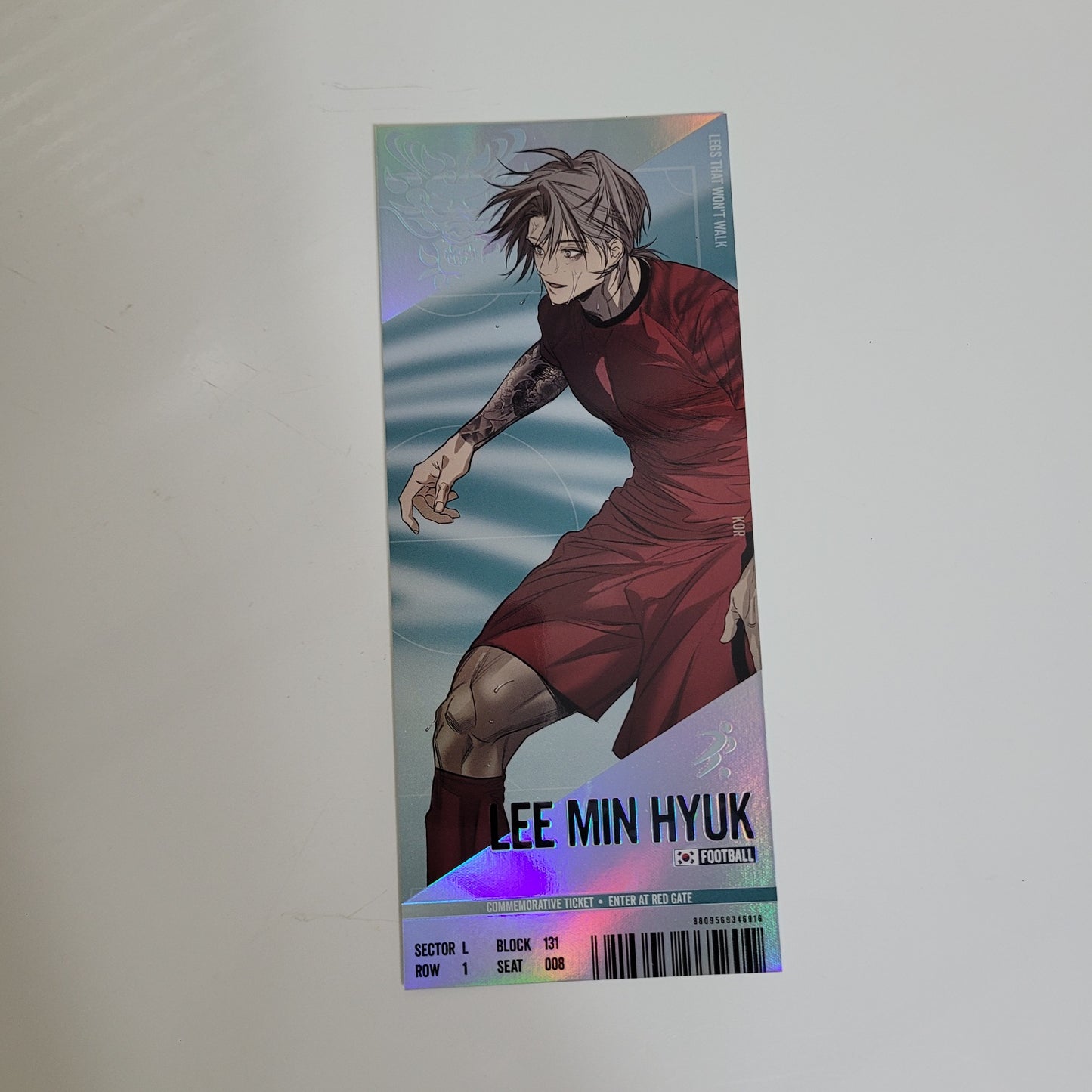 [NEMO MARKET] Team Lezhin : Match Ticket ver.1, Legs That Won't Walk/LEE MIN HYUK