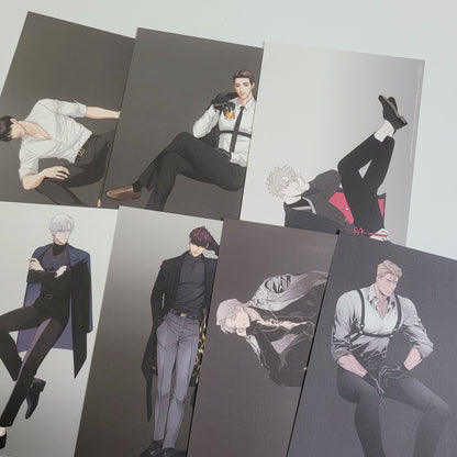 [NEMO MARKET] 2022 Black Tiger season greeting : POSTCARD SET