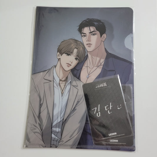 [NEMO MARKET] Mingwa company : Jinx Jaekyung & Dan Clear File + Photo Card