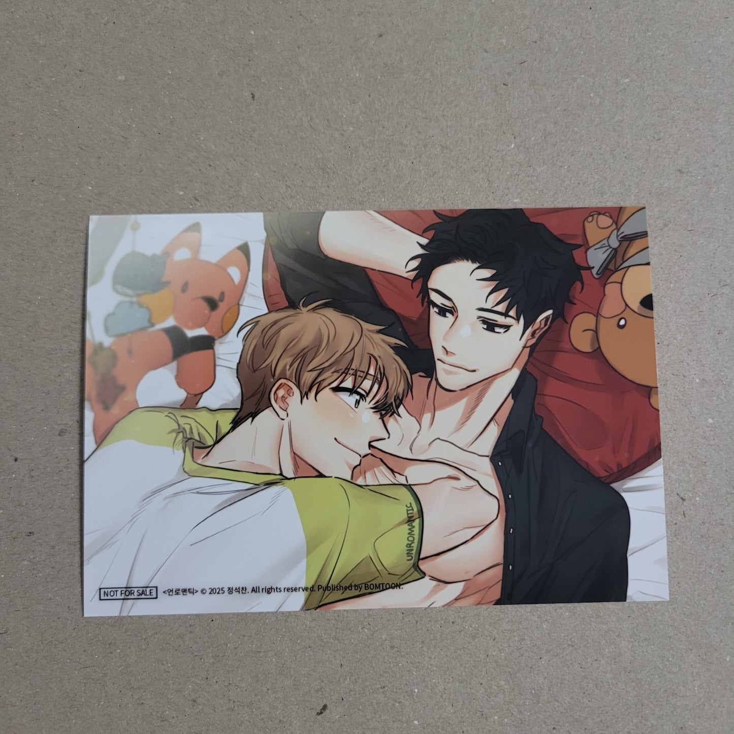 [BOMTOON POP-UP][10th Anni. Home Party] Unromantic Romance : Header Printed Photo