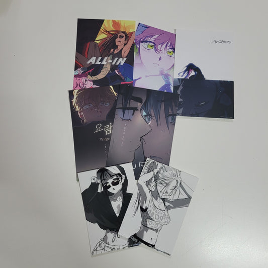 [NEMO MARKET] ALIEN STAGE : 5 Postcards + 2 Printed Photos