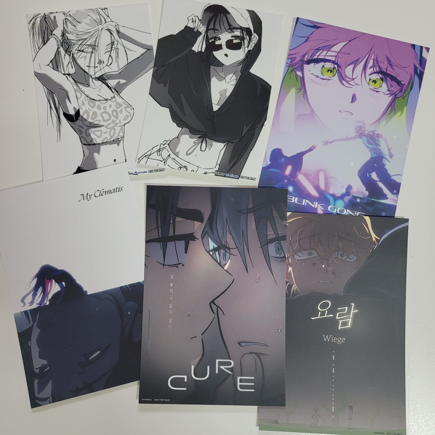 [NEMO MARKET] ALIEN STAGE : 4 Postcards + 2 Printed Photos