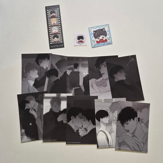 [NEMO MARKET] Missing Love: The Marrying Man : Special 10 Postcards, Bookmark, Sticker, Memo card