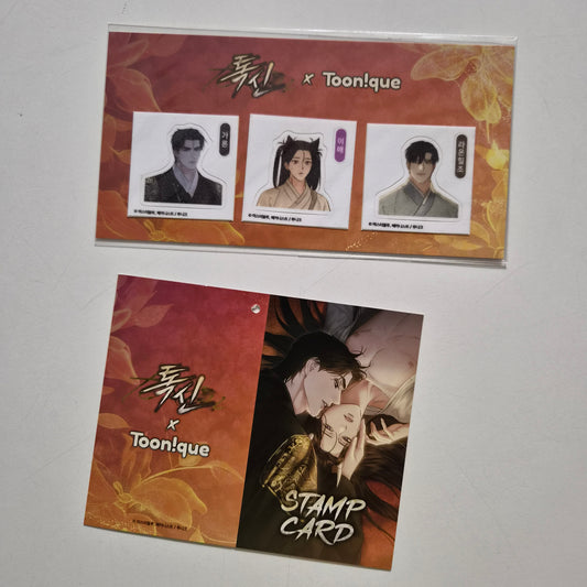 [NEMO MARKET] Toxin : Stamp Card + Seal Sticker