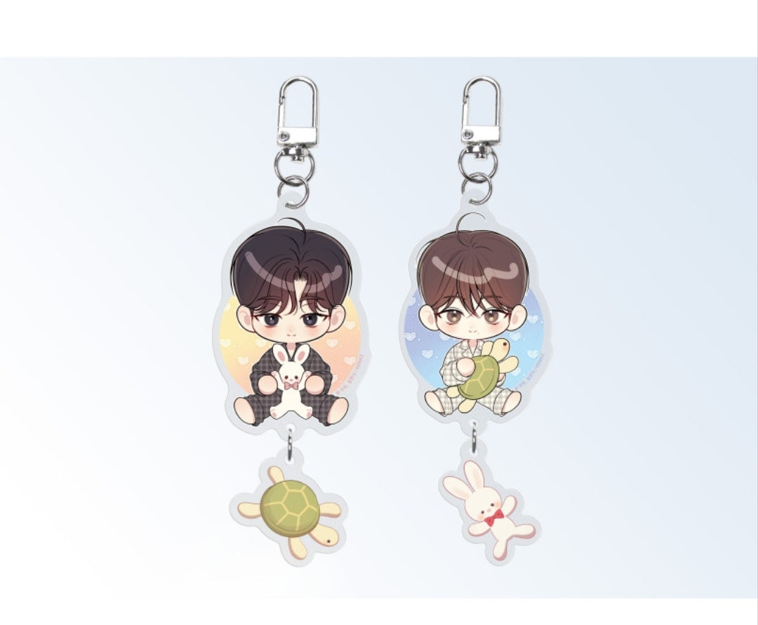 [pre-order] a secret romance between us : Inhwee & Jeongwon Acrylic Keyring