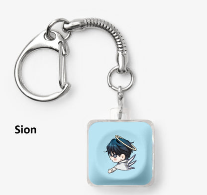 [pre-order] Friend or Faux : Keycap Keyring