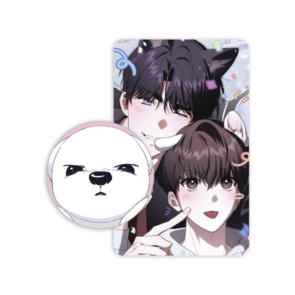 [Mofun Cafe] Paws & Claws : Mobile Phone V-Grip Holder Set