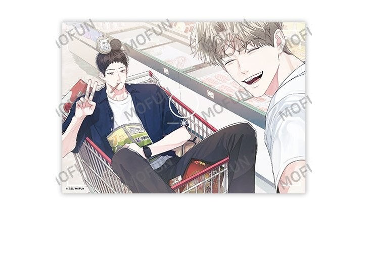 [pre-order][collaboration cafe]Between the Lines : A5 acrylic plate