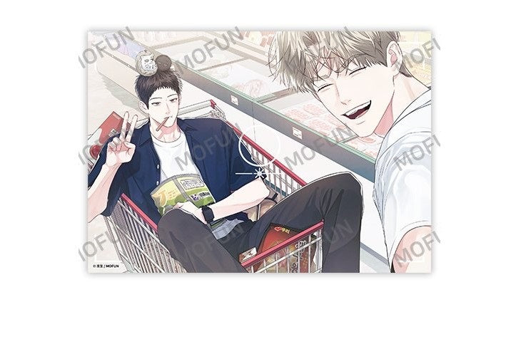 [in stock][collaboration cafe]Between the Lines : A5 acrylic plate