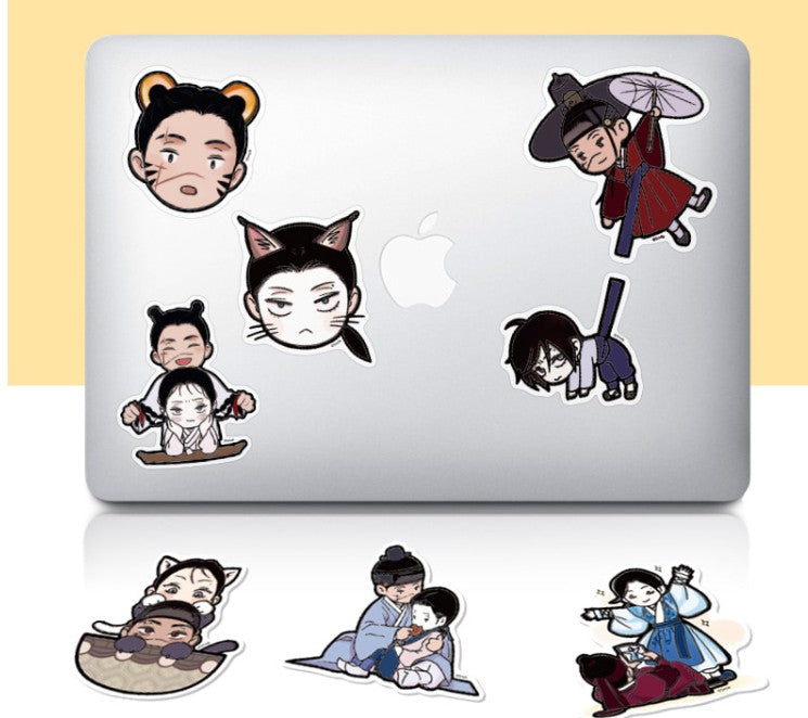 Steel Under Silk : Big Cut-Out Stickers