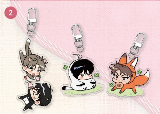 [Collaboration cafe] Tell Me You Love Me × Lucky in Love : SD Acrylic keyring