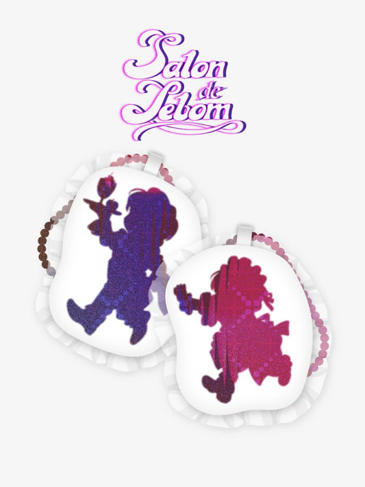 [LEBOM CAFE] Salon de Lebom(Between Apron & Gloves) : Lace Cushion Keyring Set