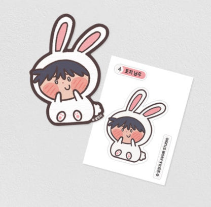 Love for Sale : 2 Wood Magnets