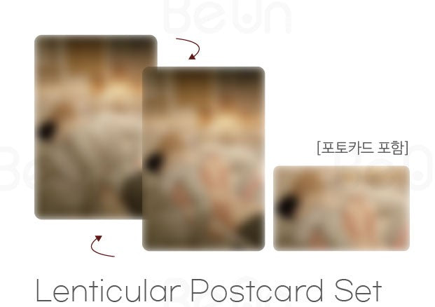 [in stock][collaboration cafe]Missing Love(A Marrying Man) : lenticular postcard set