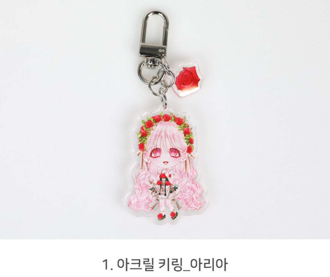 The Siren : Acrylic Keyring