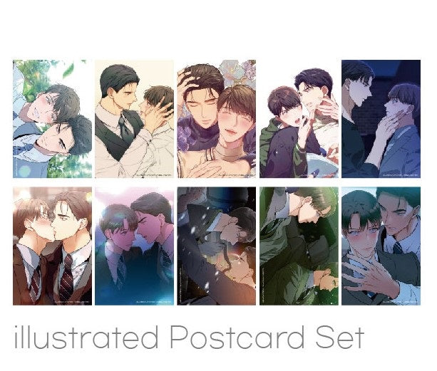 [in stock][collaboration cafe] No Moral : Illustrated Postcard Set