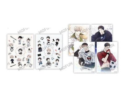 [pre-order][collaboration cafe]Between the Lines : sticker postcard set(Between the delusion and reality Set)