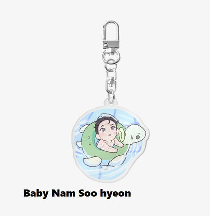 [pre-order] Prison Breakfast : Baby Acrylic keyring