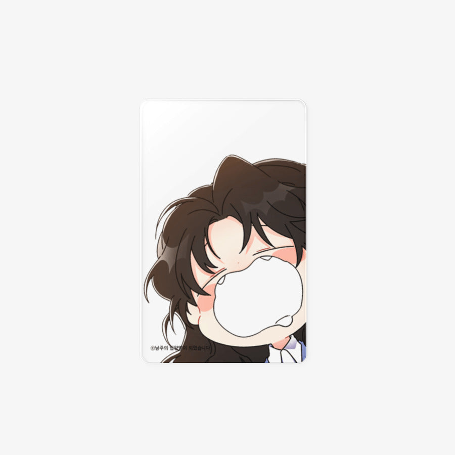 [pre-order] The Male Lead's Little Lion Daughter : Transparent Photocard