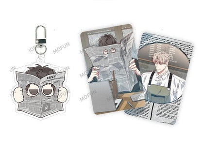 [out of stock][collaboration cafe]Between the Lines : Dohu acrylic keyring set