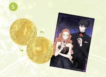 [Collaboration cafe] I Shall Master This Family : Florentia & Perez gold coin