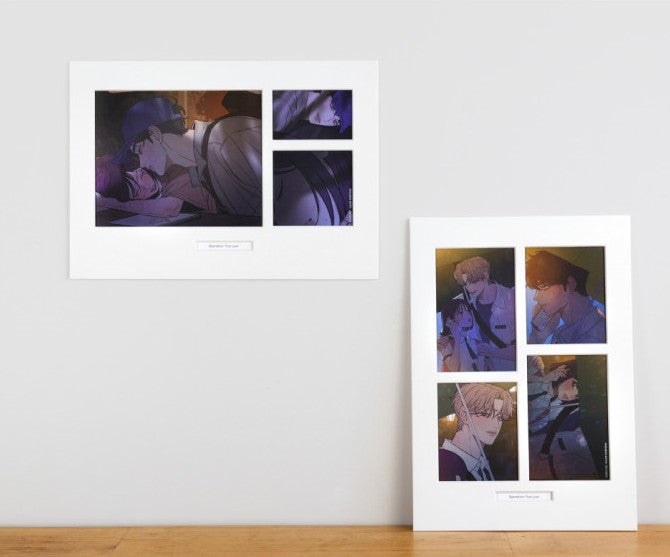 [pre-order] Webtoon Friends Originals : Cut Poster : Operation: True Love