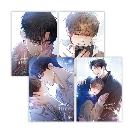 [Mofun Cafe 2nd] Love history caused by willful negligence : Illustration Art board(4p)