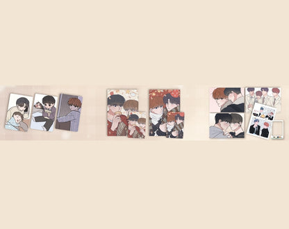 [Polarfox Cafe] Between the Stars(Brightest Day : Hyesung) : Heart Acrylic Keyring Set(Yoon Hyesung&Moon Taeyang)