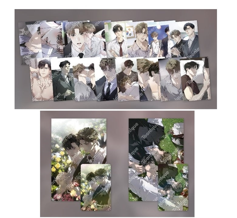 [pre-order][Toonique Cafe] Dear Stranger : Lenticular Photocard Set
