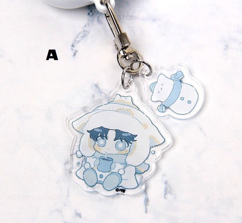 A World Without You : 2 stage acrylic keyring