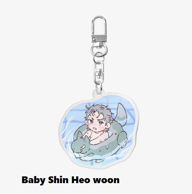 [pre-order] Prison Breakfast : Baby Acrylic keyring