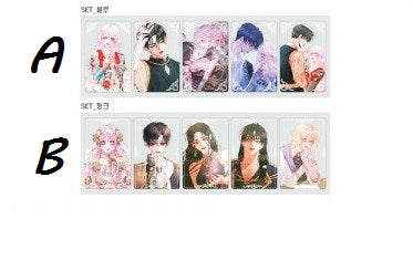 [out of stock][pop-up store] The Siren : Transparent photo card set