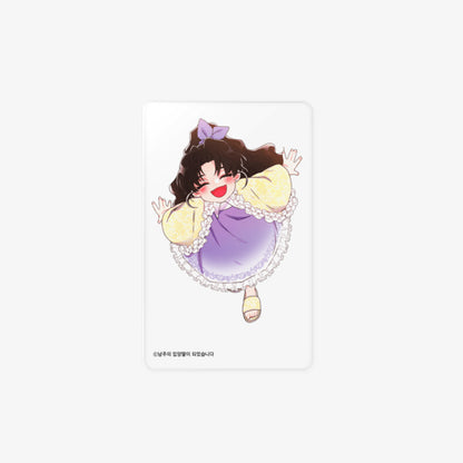 [pre-order] The Male Lead's Little Lion Daughter : Transparent Photocard